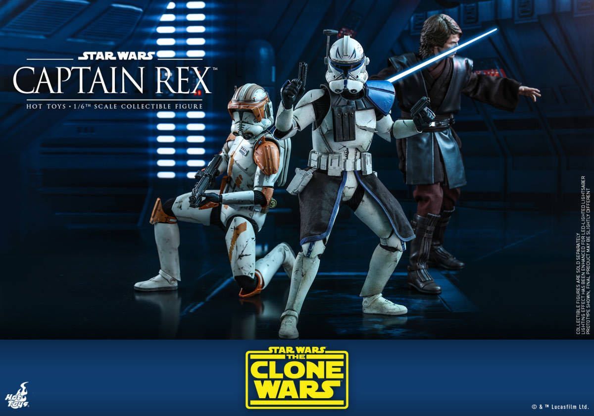 ホットトイズ 1/6 スター・ウォーズ：クローン・ウォーズ キャプテン・レックス 未開封新品 TMS018 Star Wars Captain Rex  HOTTOYS - メルカリ