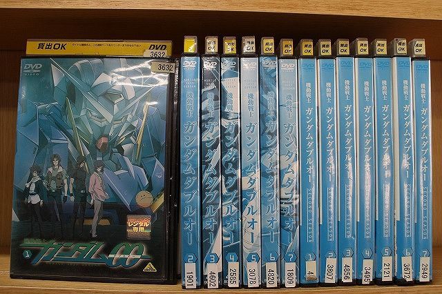 DVD 機動戦士ガンダム00 ダブルオー 全7巻 + 2nd セカンドシーズン 全7 