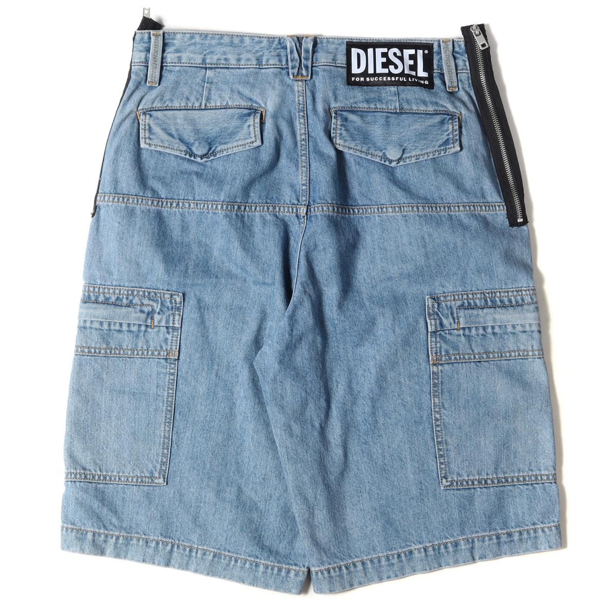 DIESEL ワークパンツ ボトムス スカート デニム - ワークパンツ