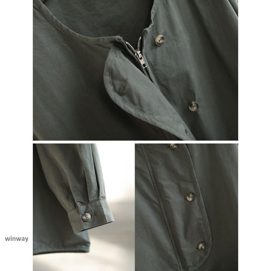 165 NOBLE コットン 春 ショート コート ノーブル サイズ 38 CALCATERRA】DOUBLE BEE WAISTショートコート（ピーコート