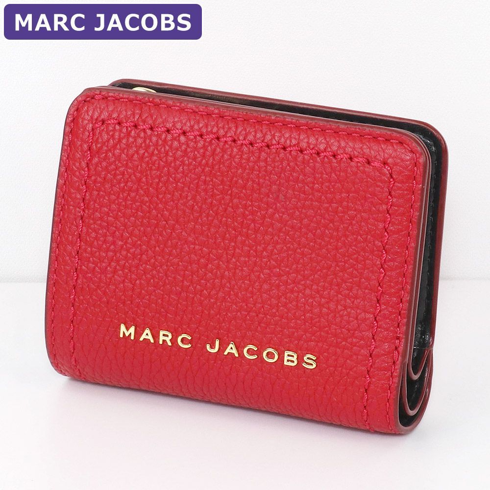マークジェイコブス MARC JACOBS 財布 二つ折り財布 S101L01SP21 607 ミニ財布 アウトレット レディース ウォレット 新作  新品 未使用品