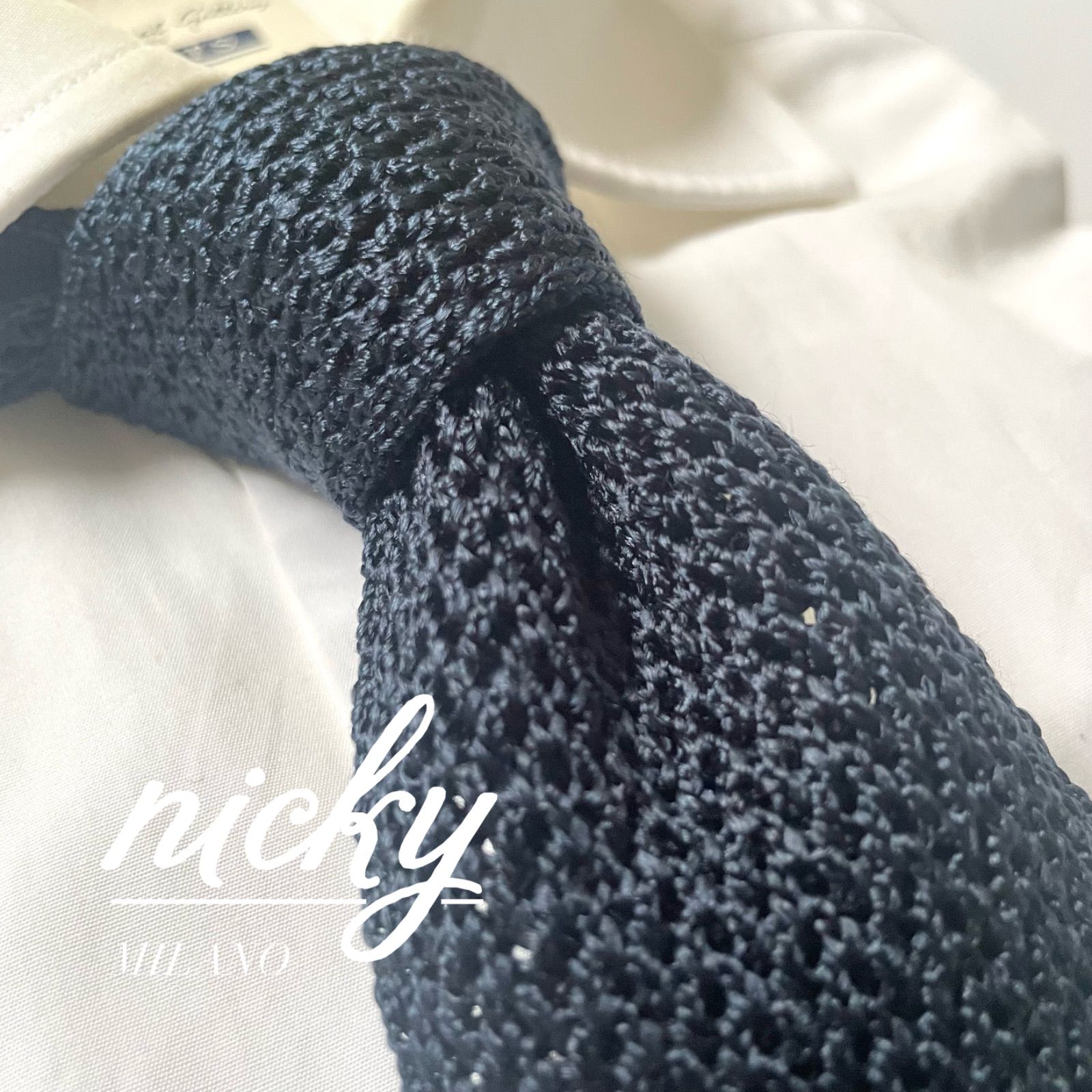 NICKY / green label relaxing ソリッドカラー シルク