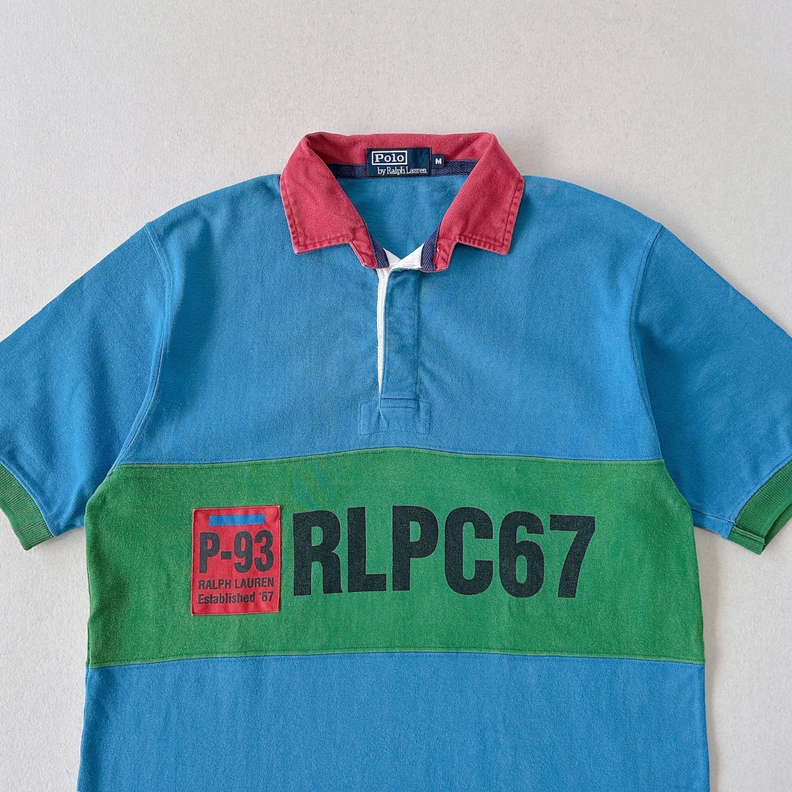 90's Polo by Ralph Lauren ラガーシャツ 90s POLO by Ralph Lauren ラルフローレン ラガーシャツ XXL