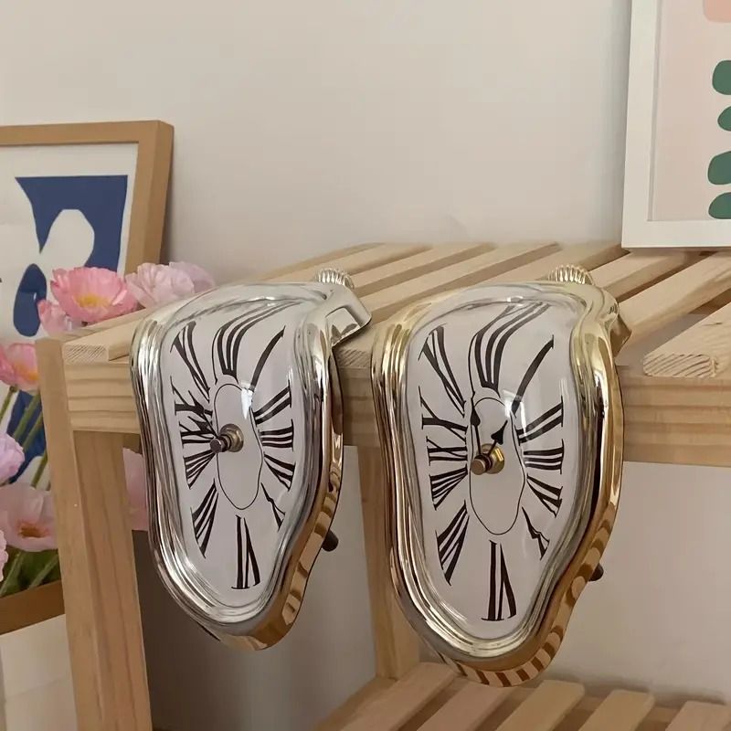 時計 置き時計 アクセント 斬新 シンプル アート ユニーク