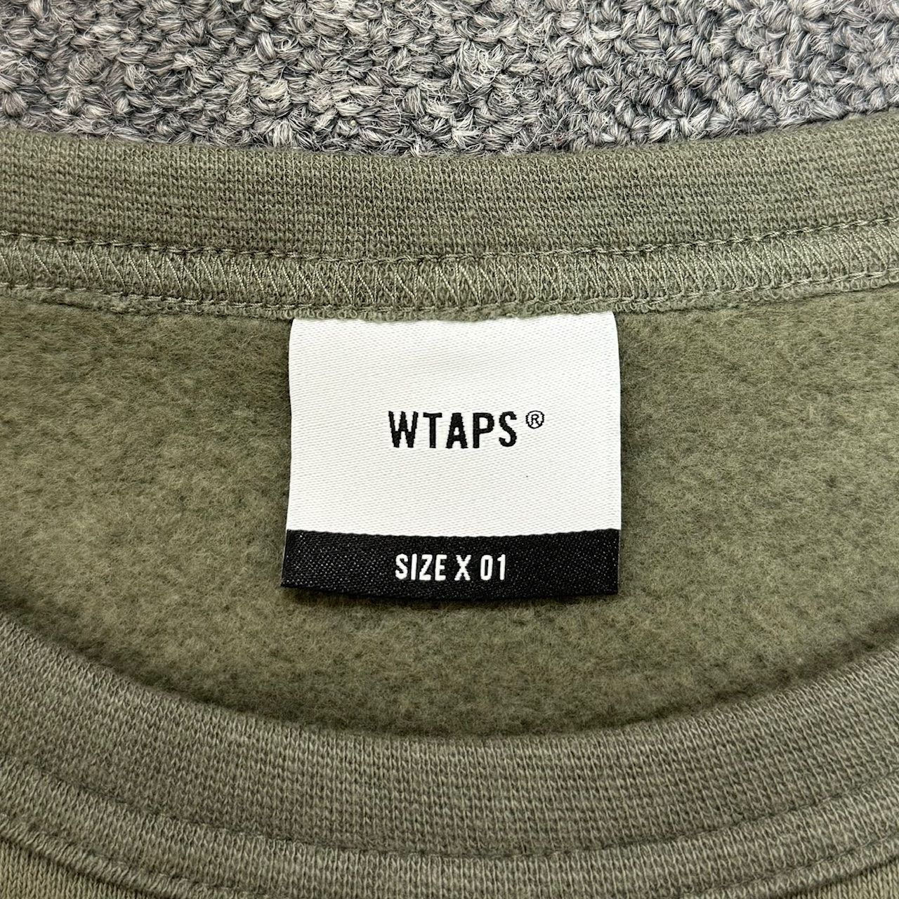 新品 WTAPS 20AW SPOT WTVUA SWEAT 202ATDT-CPO1S ロゴ スウェット ...