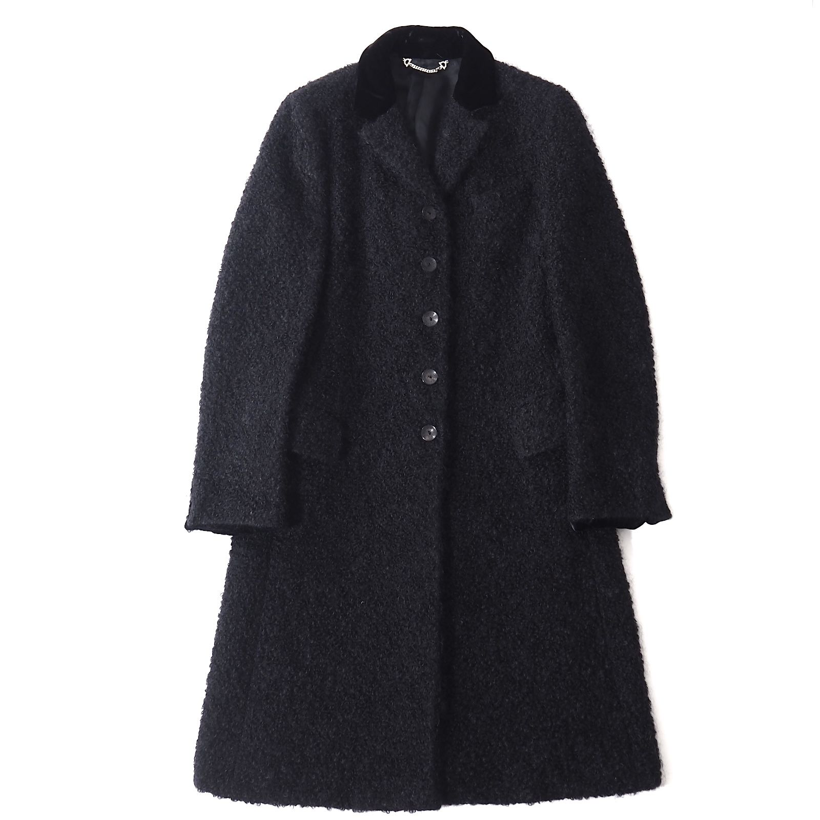 suzukiさま専用 JIL SANDER 黒 チェスターコート JIL SANDERのチェスターコートを使った人気ファッションコーディネート