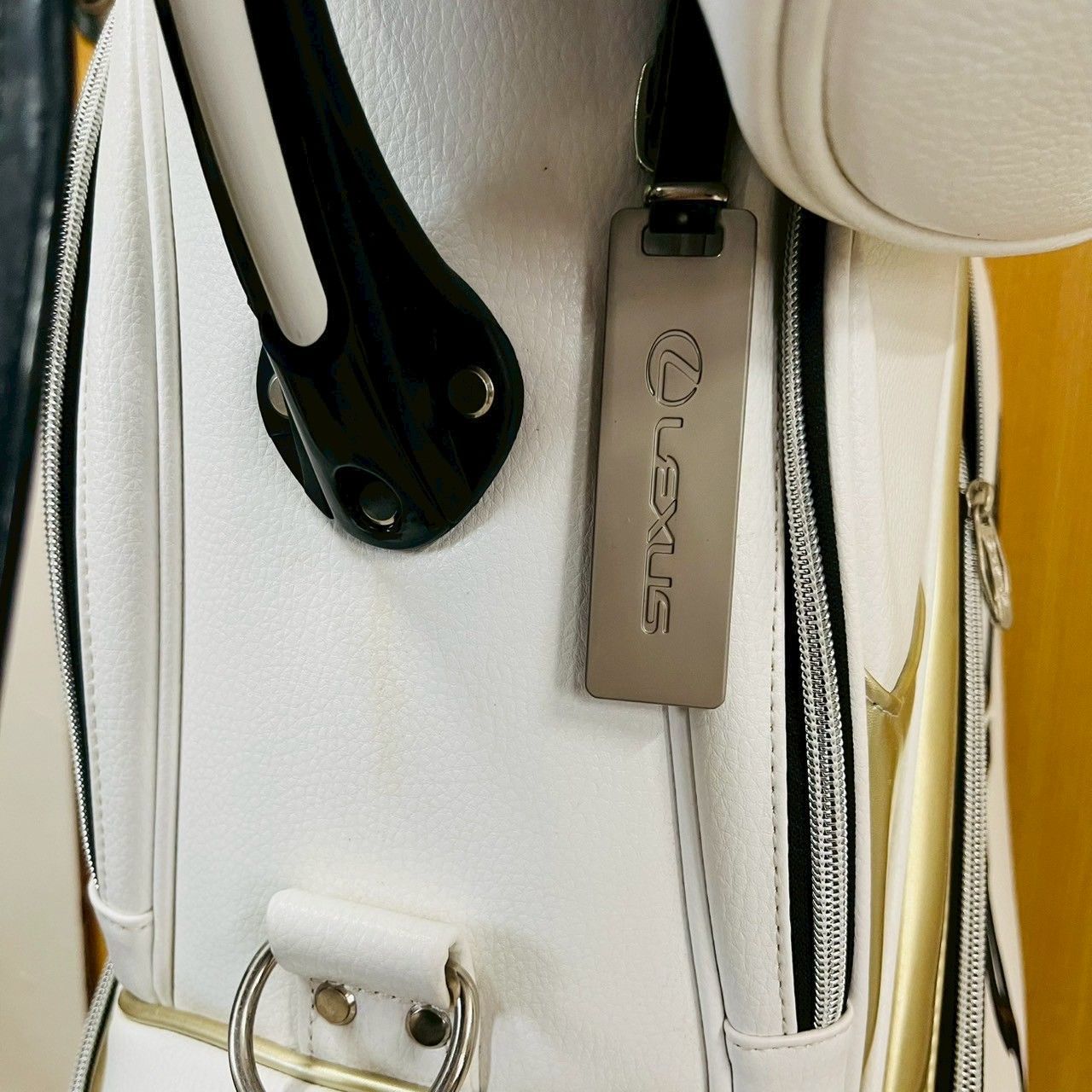 美品✨】LEXUS レクサス ロゴ入り キャディバッグ ゴルフバッグ