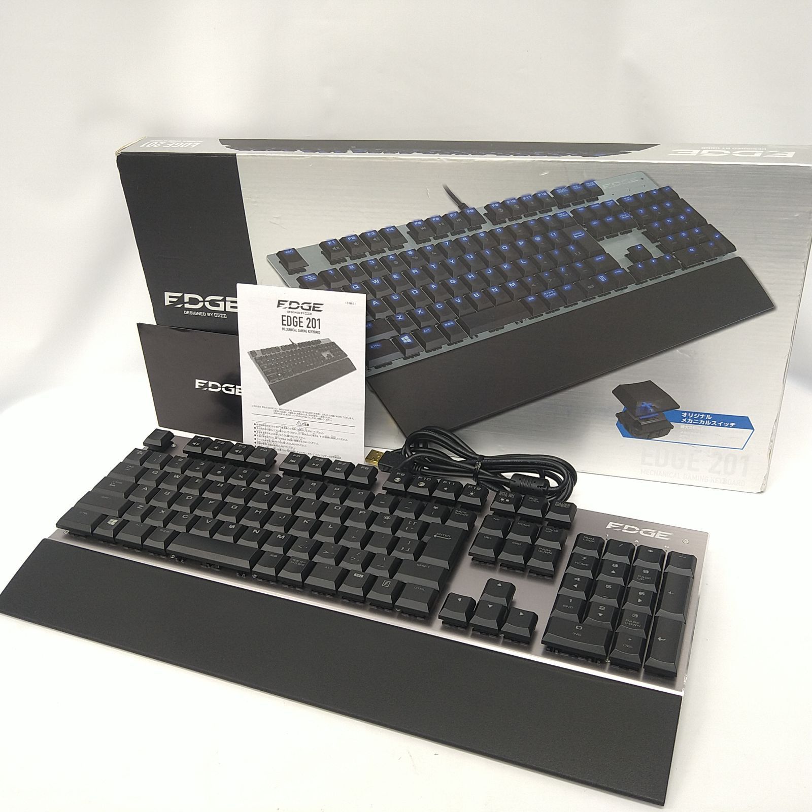 EDGE 201 メカニカルゲーミングキーボード HORI 新品未使用 株式会社 HORI | EDGE 201 メカニカルゲーミングキーボード