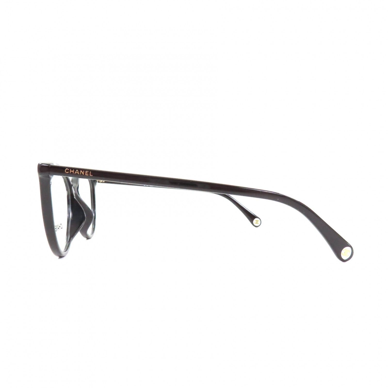 CHANEL シャネル ロゴ バタフライ メガネ アイウェア CH3476 極美品☆CHANEL シャネル 3446-A バタフライ シェイプ