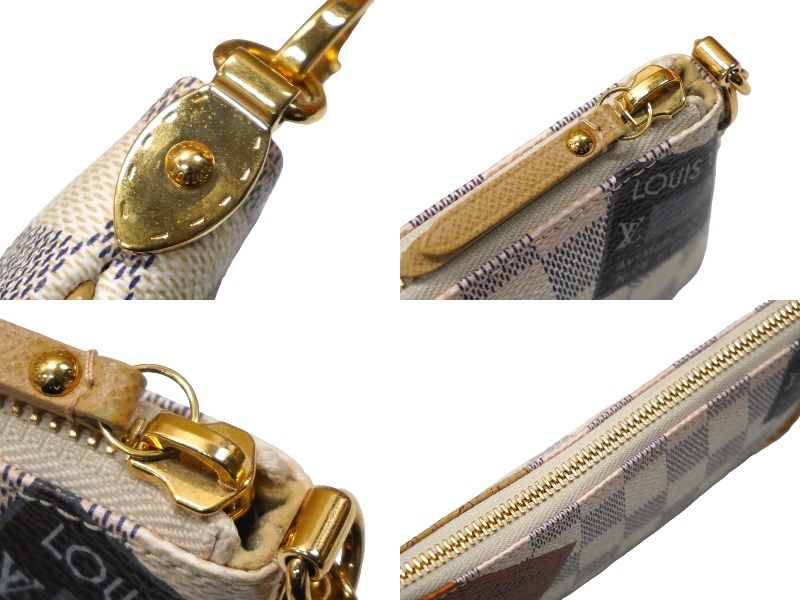 ルイ・ヴィトン ダミエ・アズール ポシェット・ミラMM N60027 収納袋箱