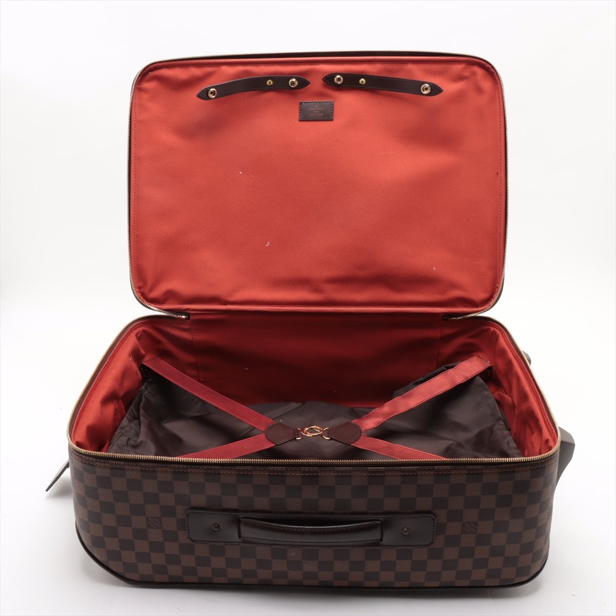 新品同様 ルイヴィトン■ダミエ ペガス 55 N23294 レザー スーツケース ルイヴィトン ダミエ ペガス55 N23294 レザー スーツケース キャリー