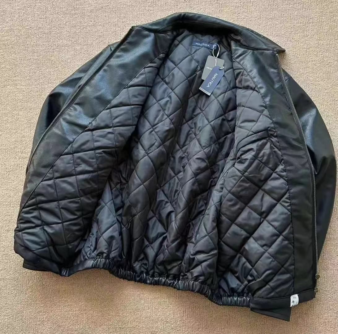 NAUTICA Vegan leather jacket - メルカリ