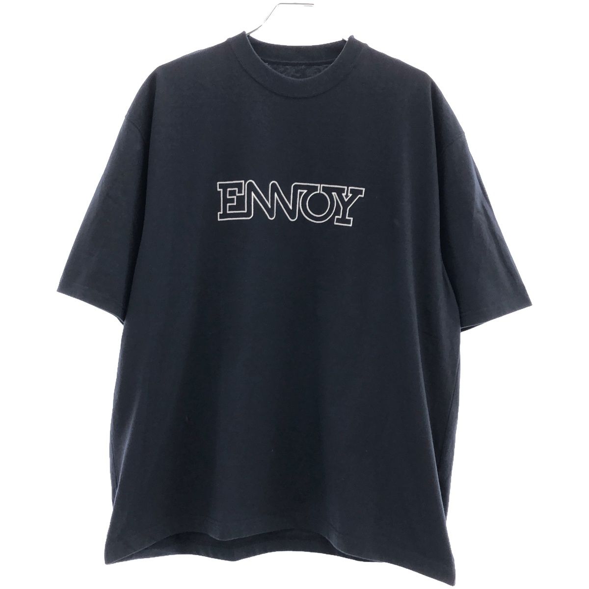 ennoy professional T-shirt NAVY WHITE 22 S⁄S Border T-Shirt (GRAY 