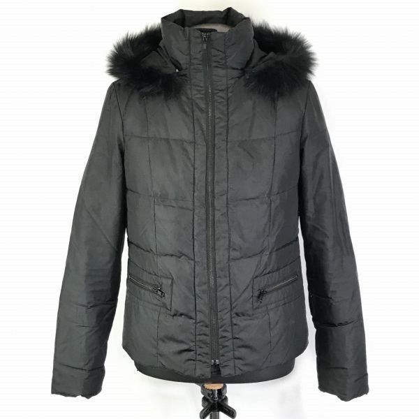 UNTITLED☆ブルーフォックスファーフード/高比率80%/ダウンジャケット