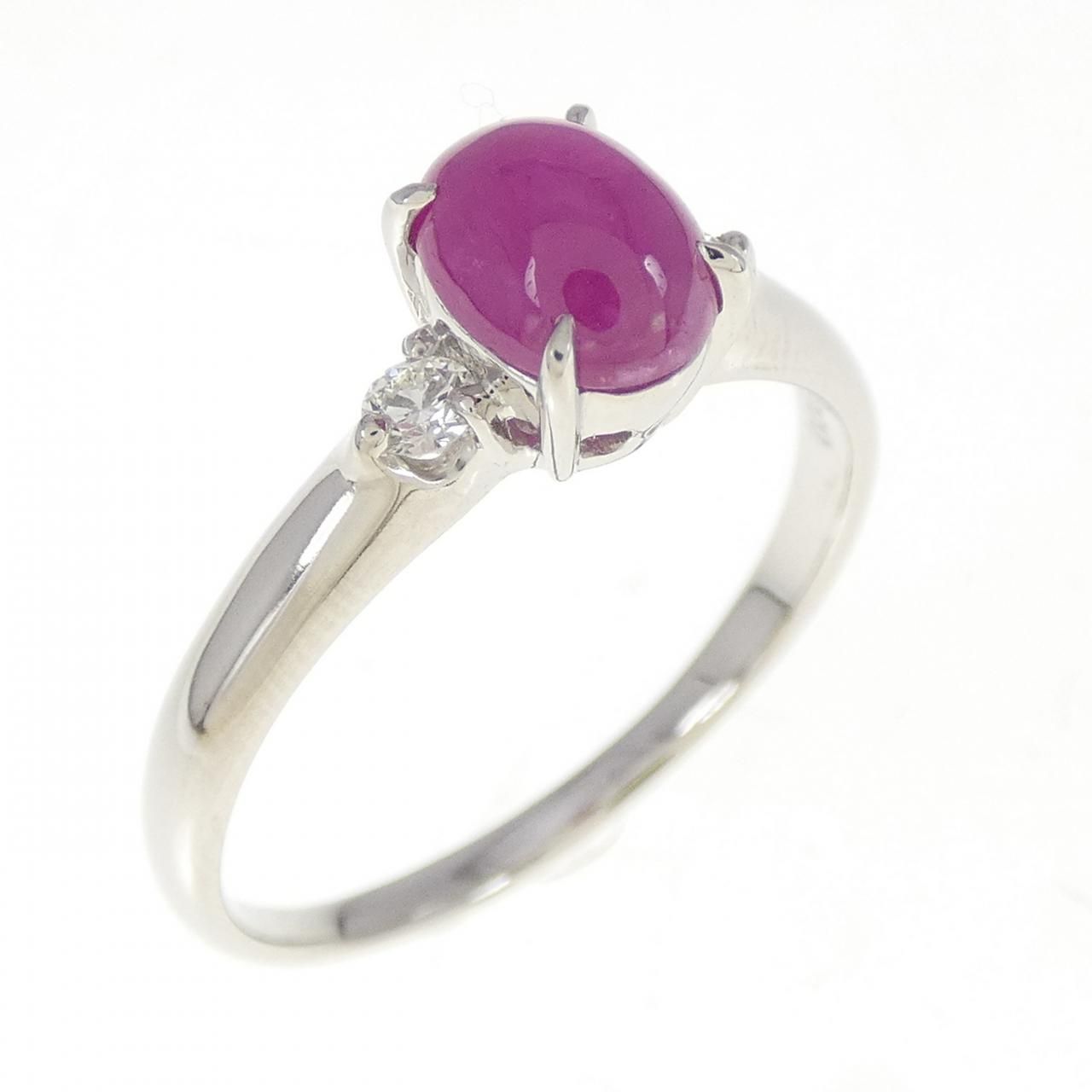 PT900 ルビー リング 1.48CT - メルカリ 