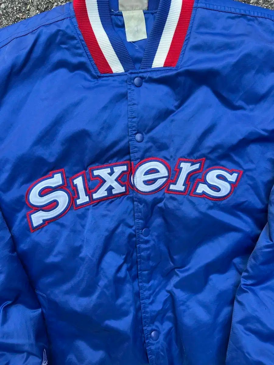 ヴィンテージ 90 s マジェスティック FILA フィラデルフィア セブンティシクサーズ ジャケット