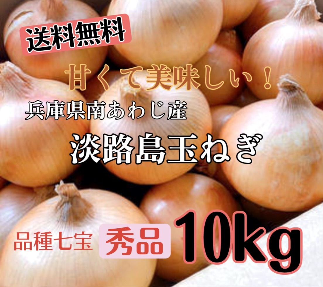 淡路島玉ねぎ秀品美味い10kg - 野菜