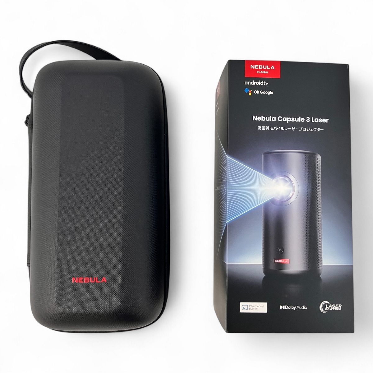 【中古】NEBULA Capsule II プロジェクター 楽天市場】Anker Nebula Capsule II（世界初 Android TV搭載