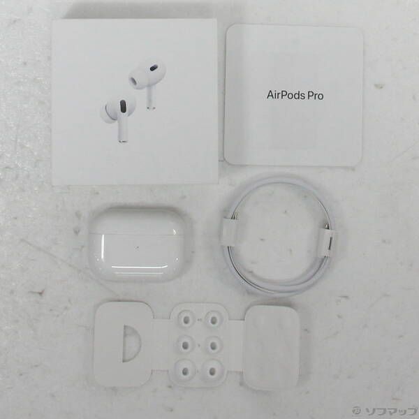 AirPods Pro 第二世代 A269本体 ホワイト 充電ケース付き 【公式通販】