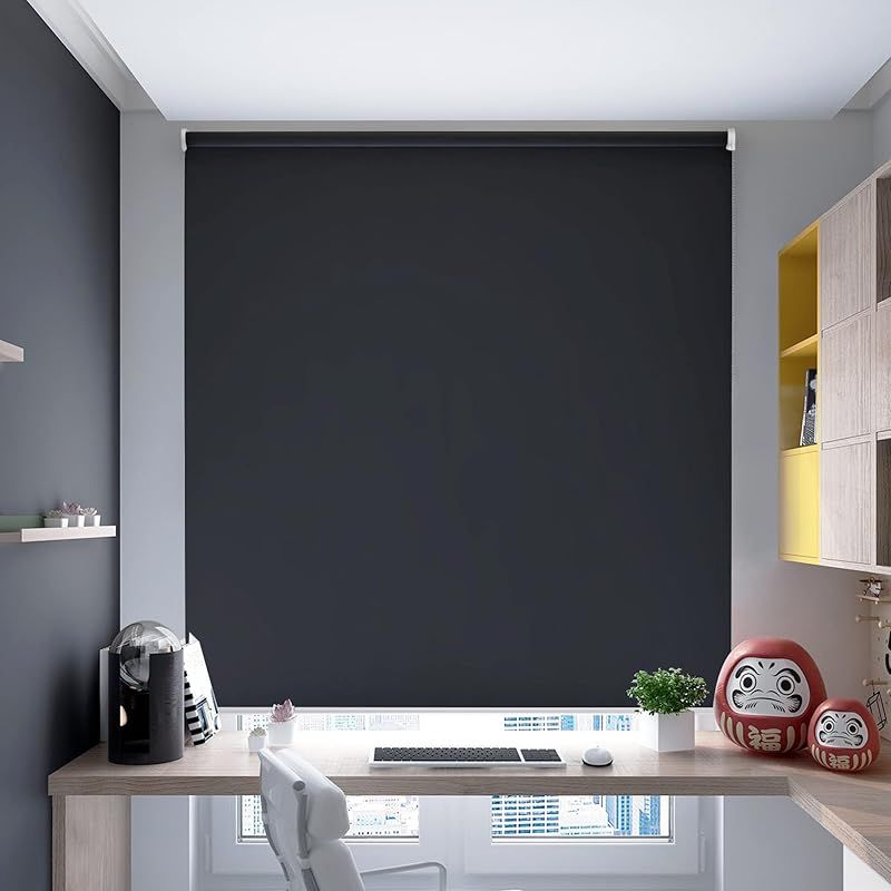 Deconovo ロールスクリーン ロールカーテン 1級遮光 断熱 遮熱 防音