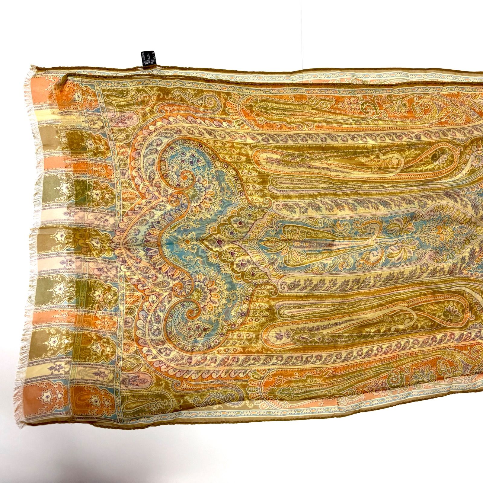 ETRO エトロ 大判ペイズリー柄 ストール - メルカリ