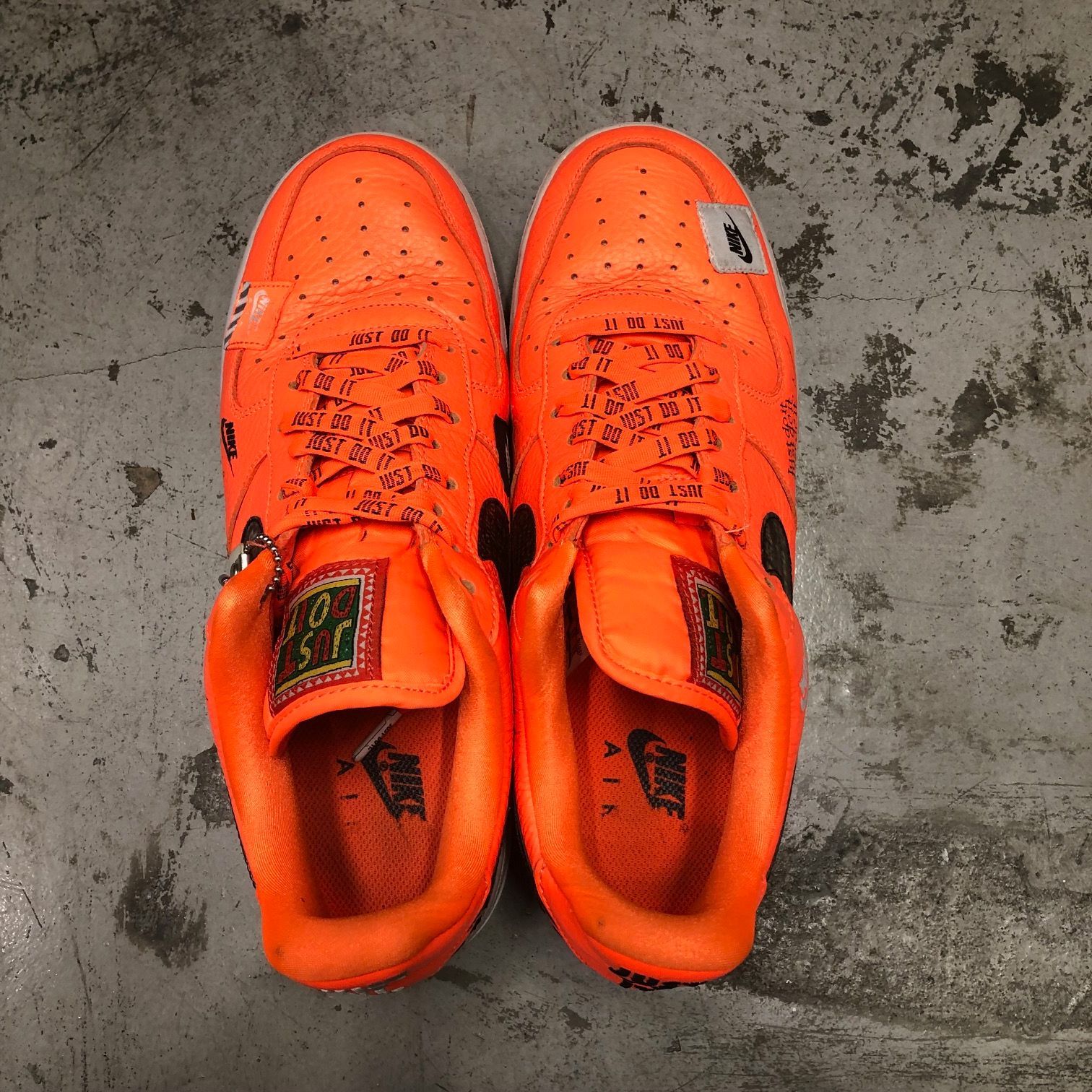 Nike Air Force 1 Low Just Do It Pack Total Orange AR7719-800 