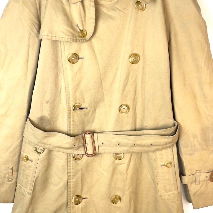 Burberry 70s〜80s トレンチコート ベージュ ラグラン 70s80sバーバリーBurberrysトレンチコートロングコートラグラン