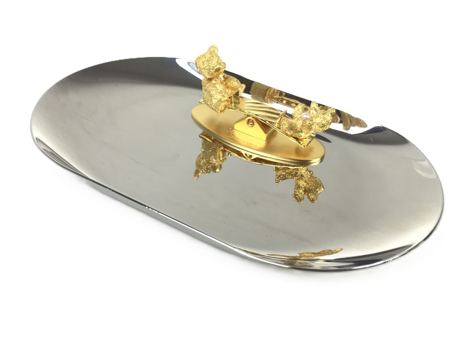 ミキモト MIKIMOTO ベア シーソー アクセサリートレイ ミニ ミキモト MIKIMOTO ベア シーソー アクセサリートレイ ミニ