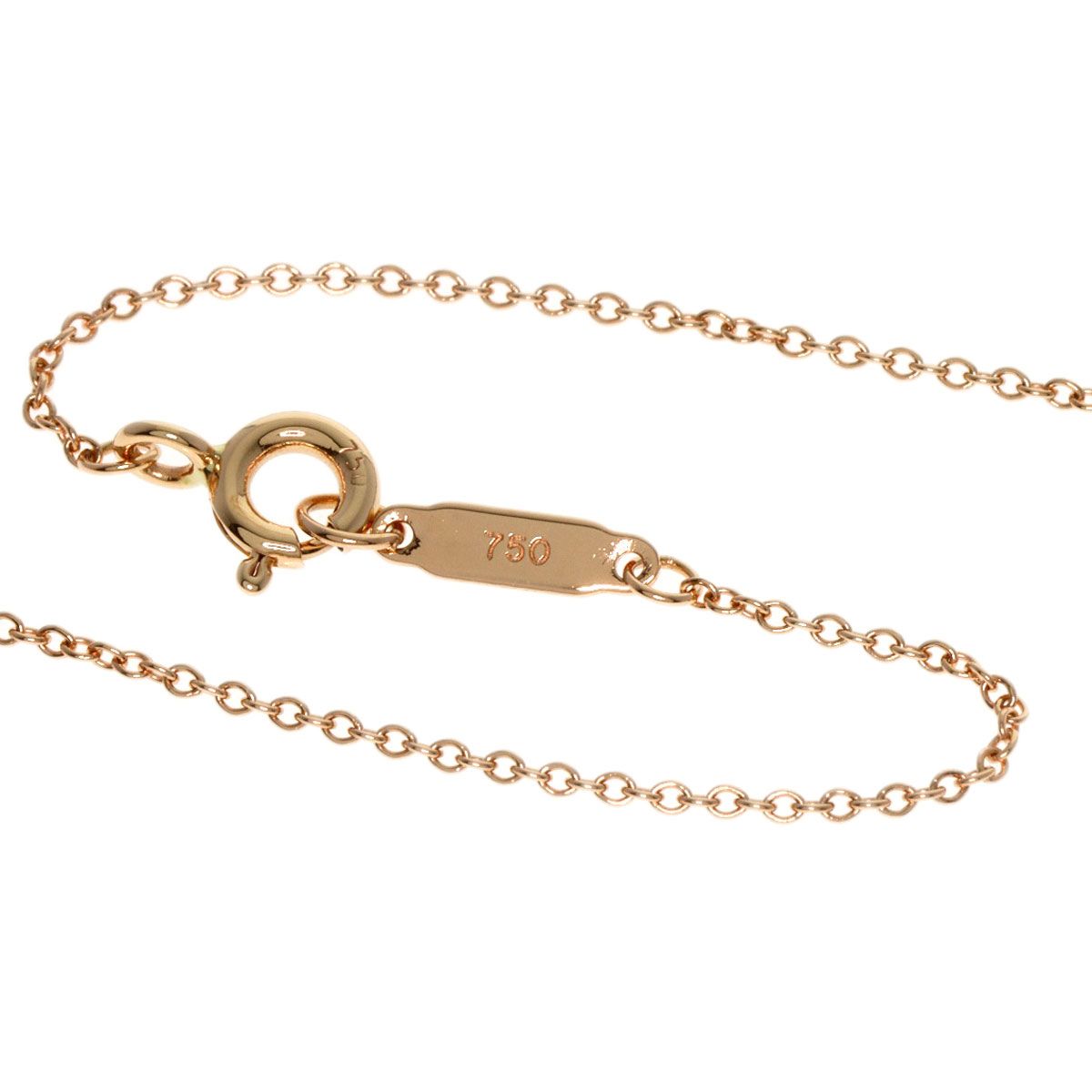 TIFFANY&Co. ティファニー チェーン 46cm ネックレス K18PG