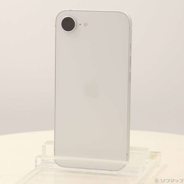 中古品〕 iPhone16e 256GB ホワイト MD1W4J／A SIMフリー【368