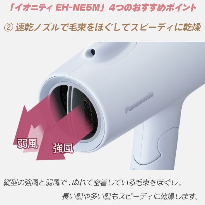 パナソニック Panasonic イオンドライヤー ionity(イオニティ) ミスト 