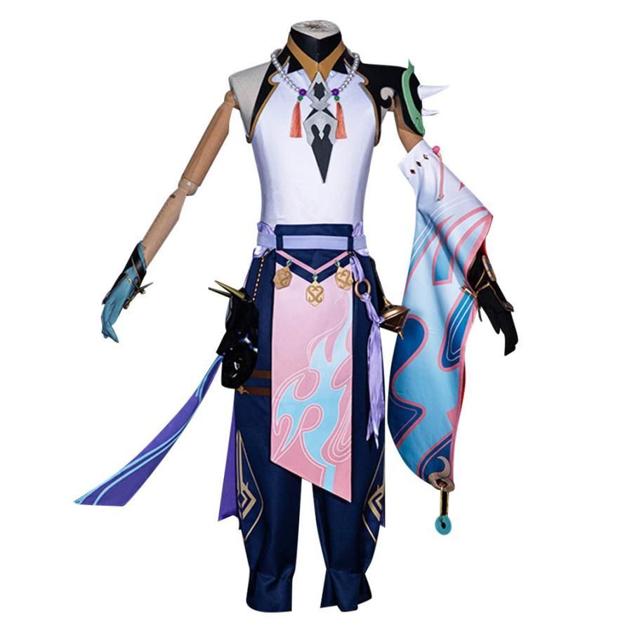 原神project（げんしん） Genshin Impact 旅人 蛍 風 コスプレ衣装 コスチューム 変装 仮装 ハロウィン イベント cosplay 原神project（げんしん） Genshin Impact 九条サラ 九条裟羅(くじょう