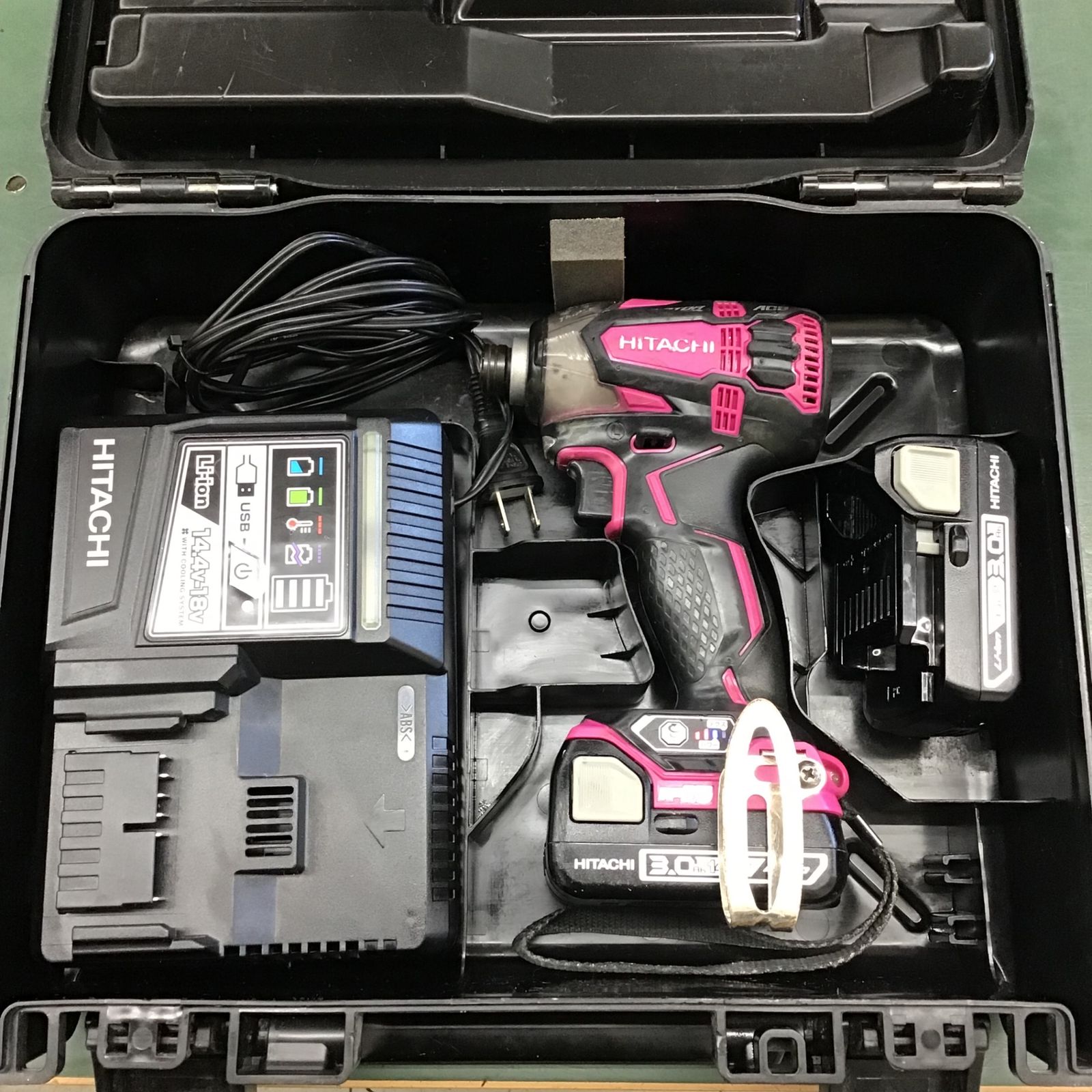 【中古美品】 ハイコーキ/HIKOKI コードレスインパクトドライバー WH18DDL2(2LYPK)(SR) 【鴻巣店】 楽天市場】wh18ddl2の通販