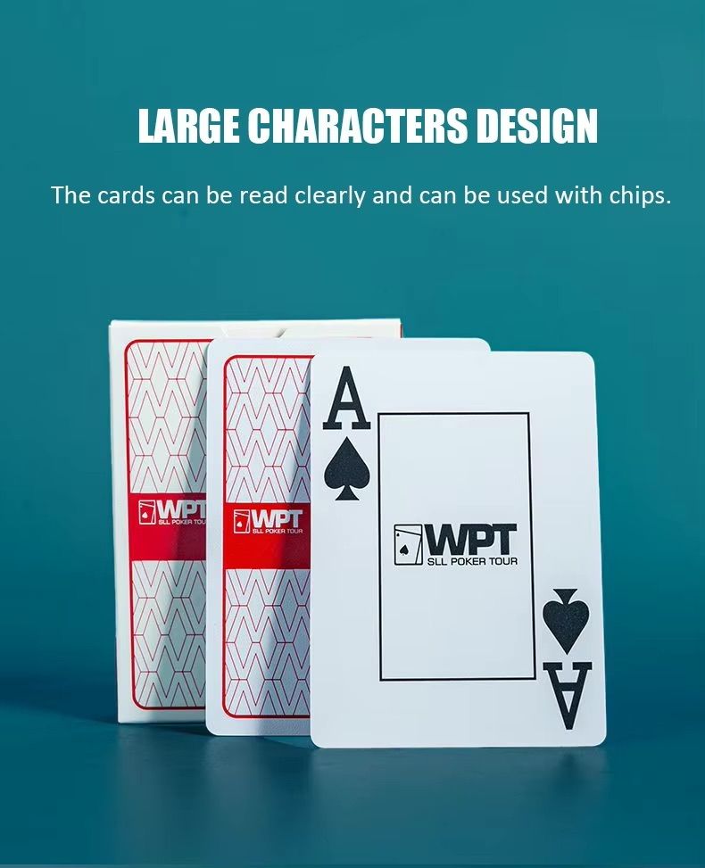 WPTポーカー用　トランプ16デッキ　赤・青　各8デッキ　カットカード入り WPTポーカー用 トランプ16デッキ 赤・青 各8デッキ カットカード