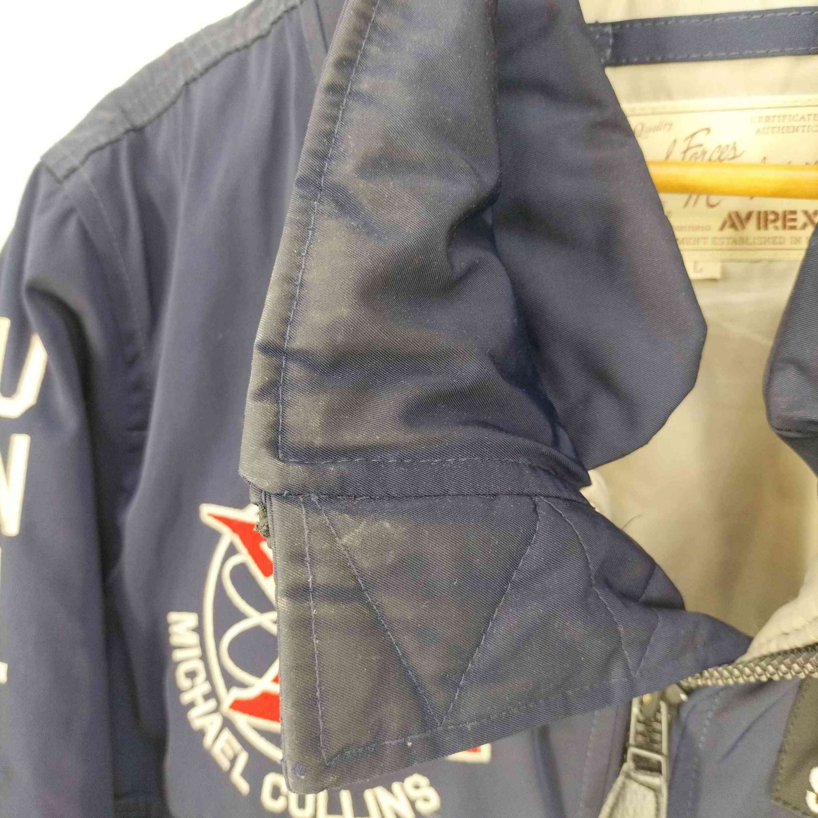 AVIREX SPACEWALK GT10 MA-1 フライトジャケット 美品】AVIREX アヴィレックス TYPE MA-1 GT-10 フライトジャケット