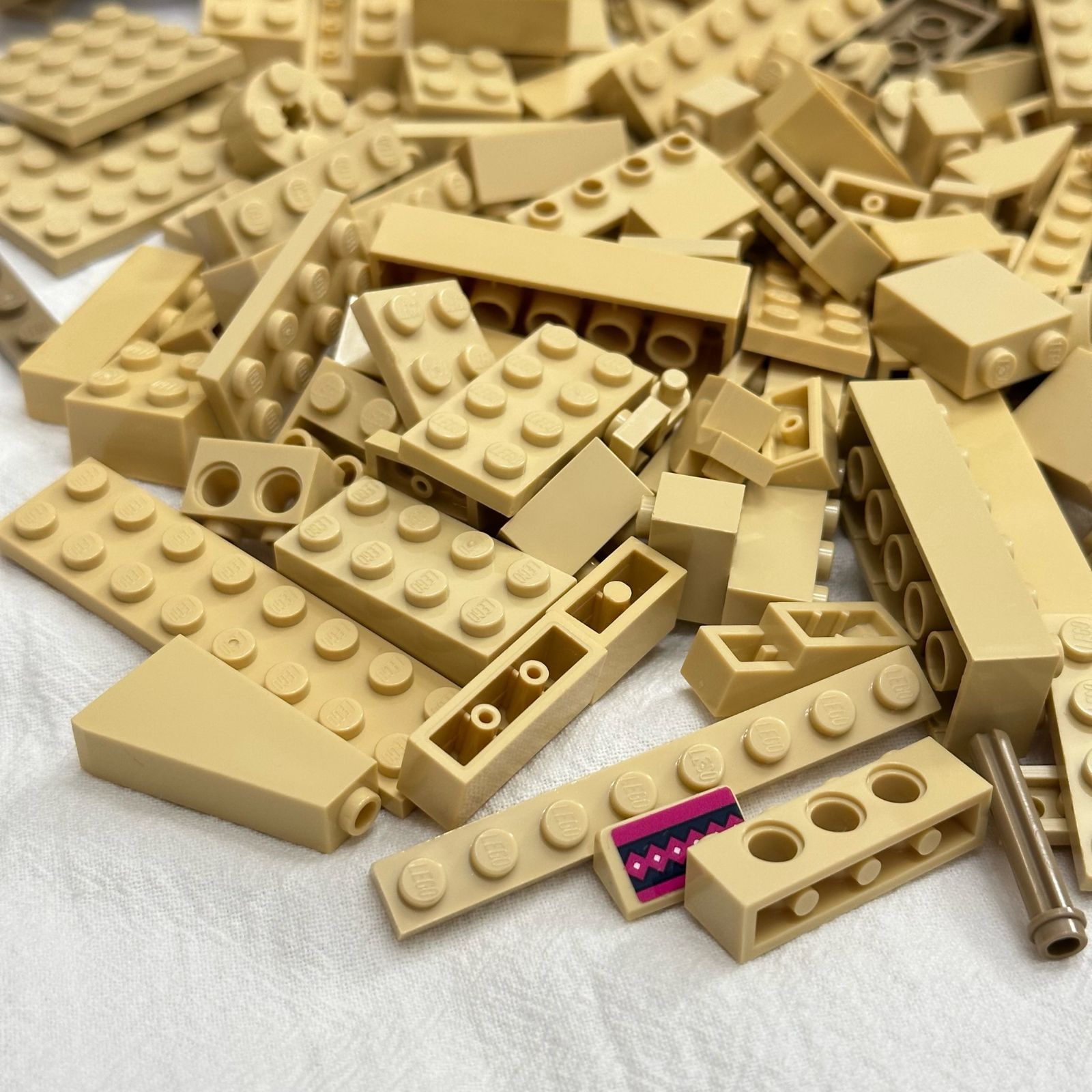 LEGO レゴ 茶 タン ブラウン系 中古 パーツ ブロック プレート