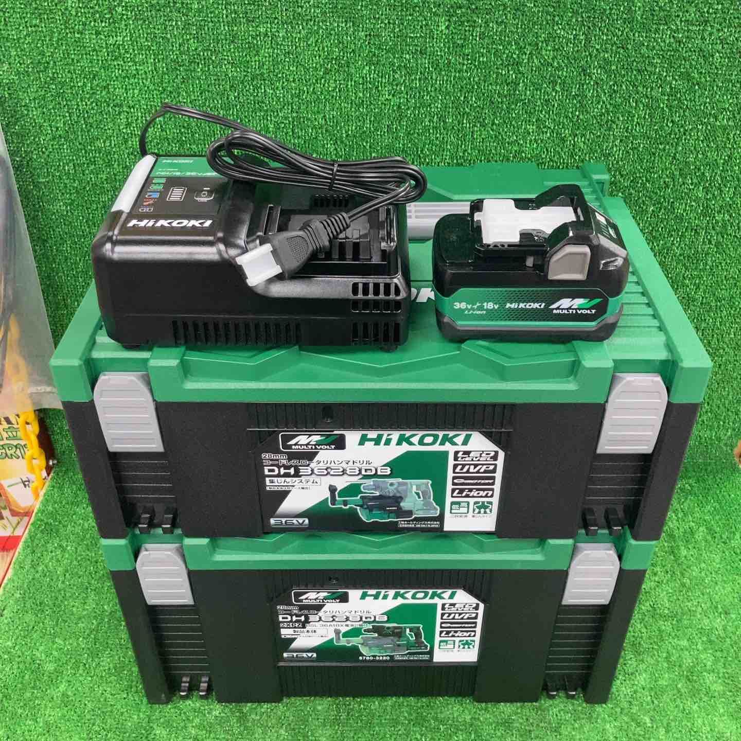 ☆ハイコーキ(HIKOKI ※旧:日立工機) コードレスハンマドリル DH3628DB 