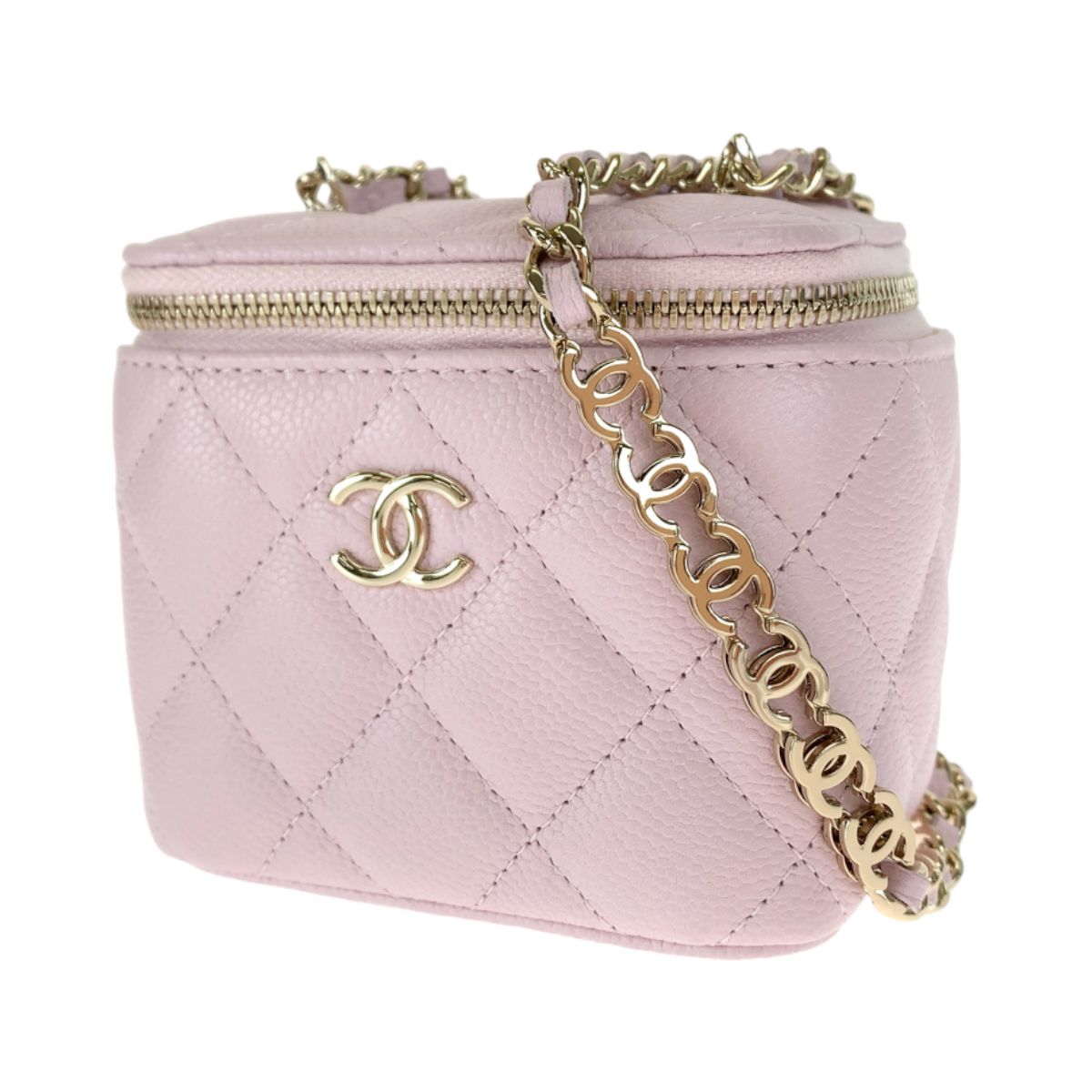 美品 CHANEL シャネル マトラッセ ココマーク スモール バニティ 美品 CHANEL シャネル マトラッセ ココマーク スモール バニティ