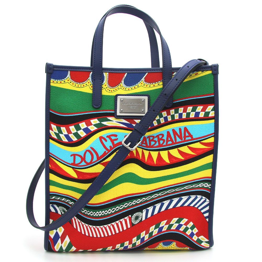 中古 美品】ドルチェ＆ガッバーナ DOLCE&GABBANA トートバッグ