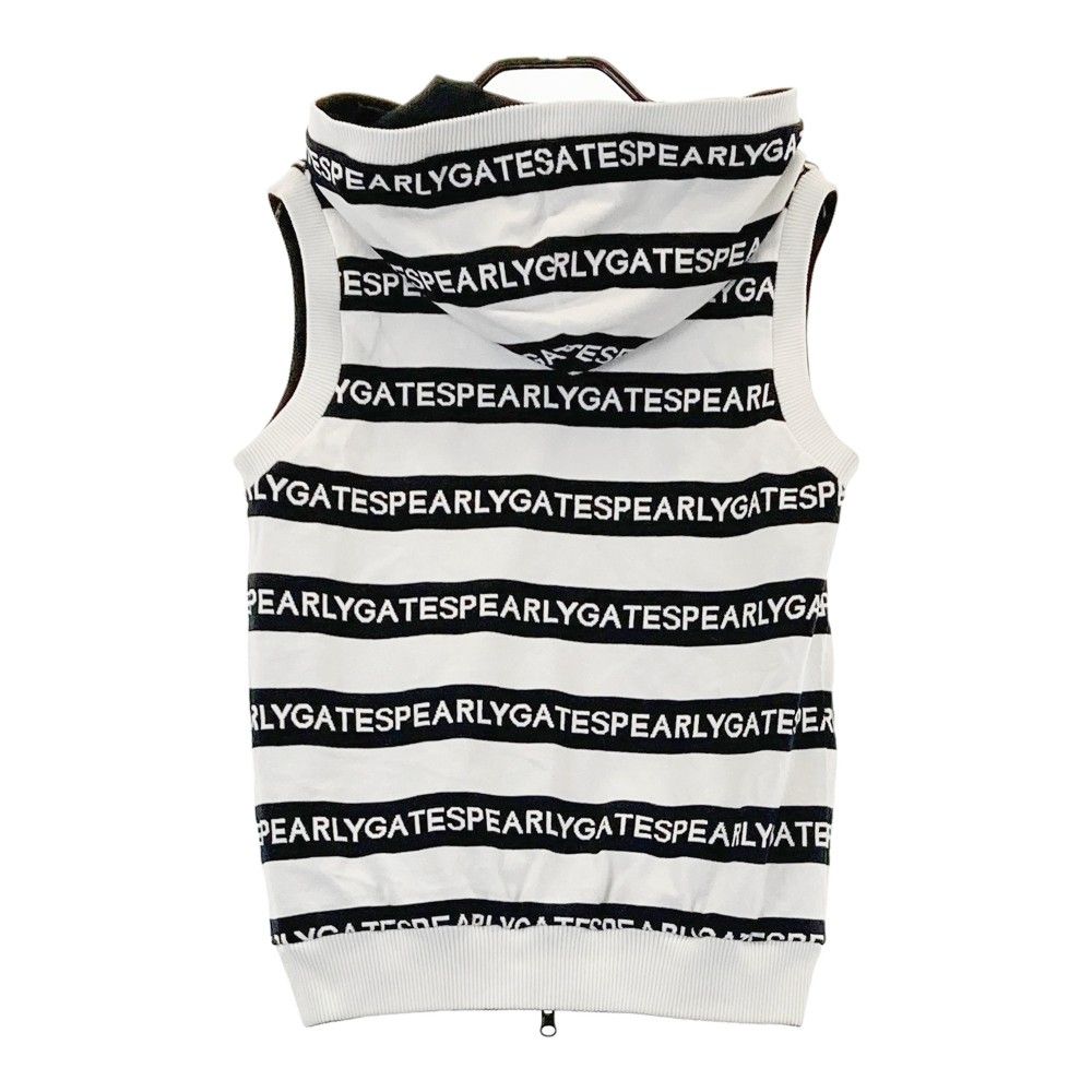 サイズ：0 PEARLY GATES パーリーゲイツ フード付 リバーシブル ジップ