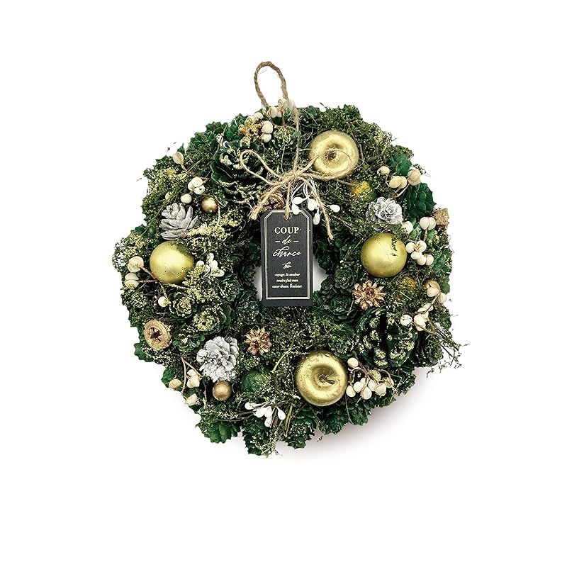 2024年 mamawreath D クリスマスリース］クリスマス フラワー