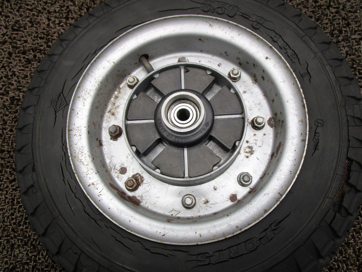 エポ リアホイール ブレーキドラム ▲A6197 PV50 スズキ PV50 EPO キャブ車