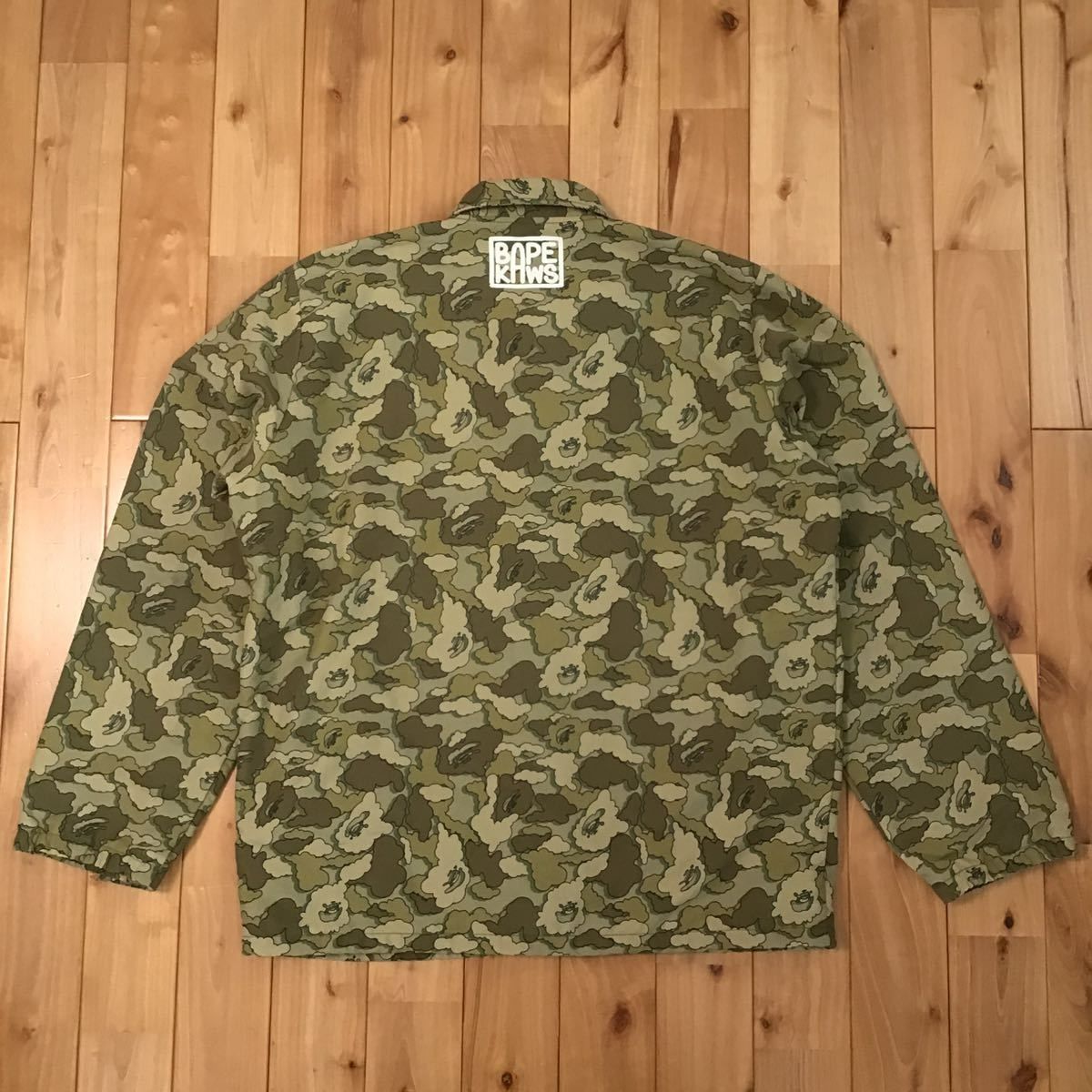☆激レア☆ kaws × BAPE cloud camo コーチジャケット Mサイズ a