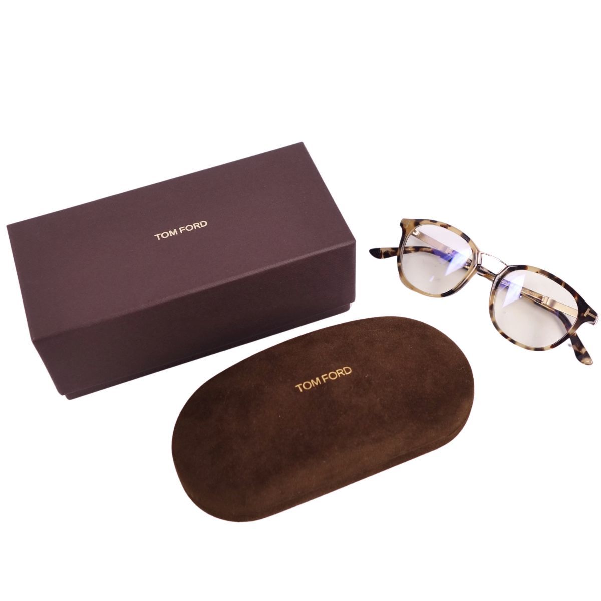 極美品 トムフォード TOM FORD メガネ 眼鏡 サングラス TF5555- - メルカリ
