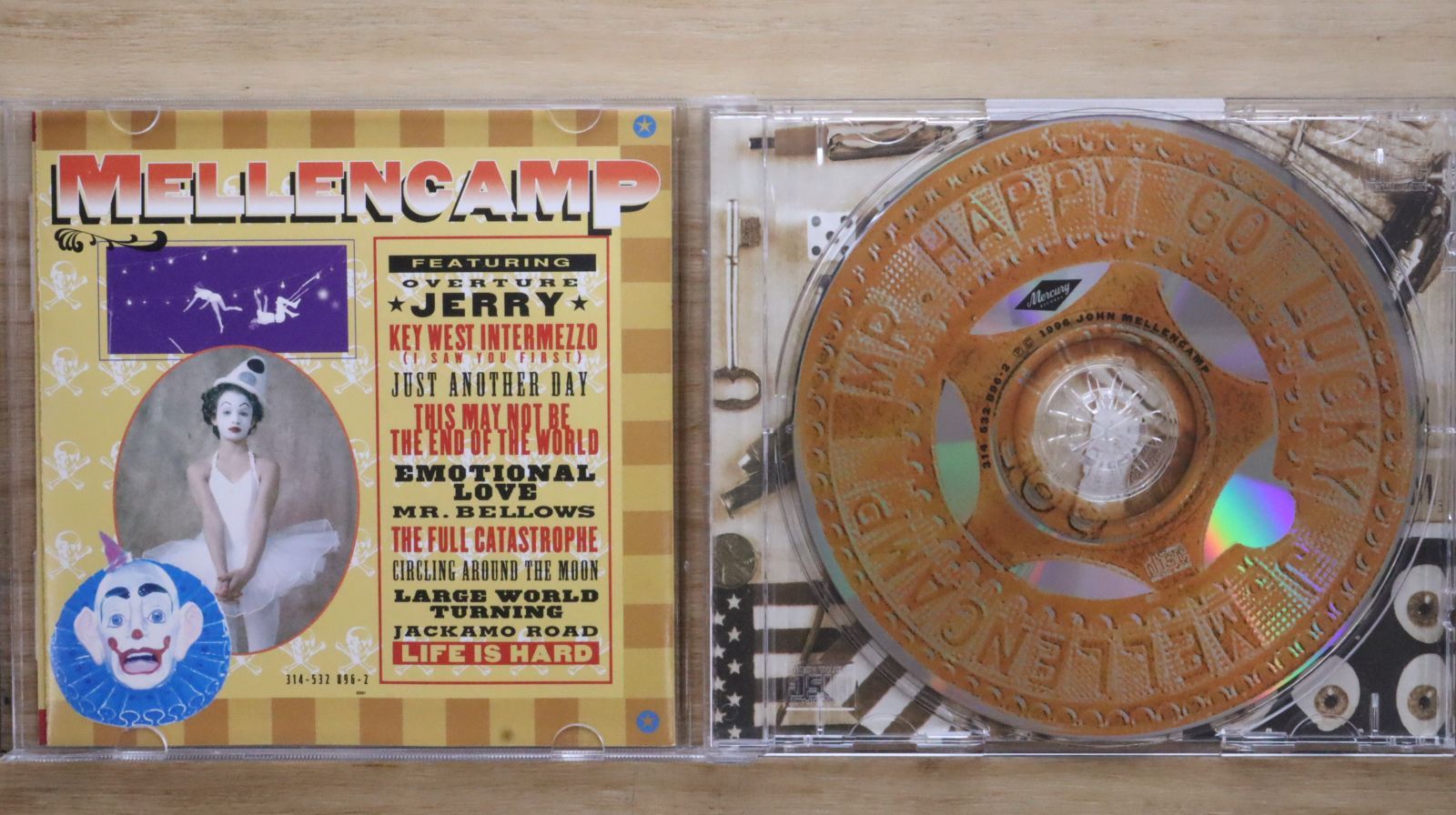 中古CD☆ジョン・クーガー・メレンキャンプ/John Cougar Mellencamp