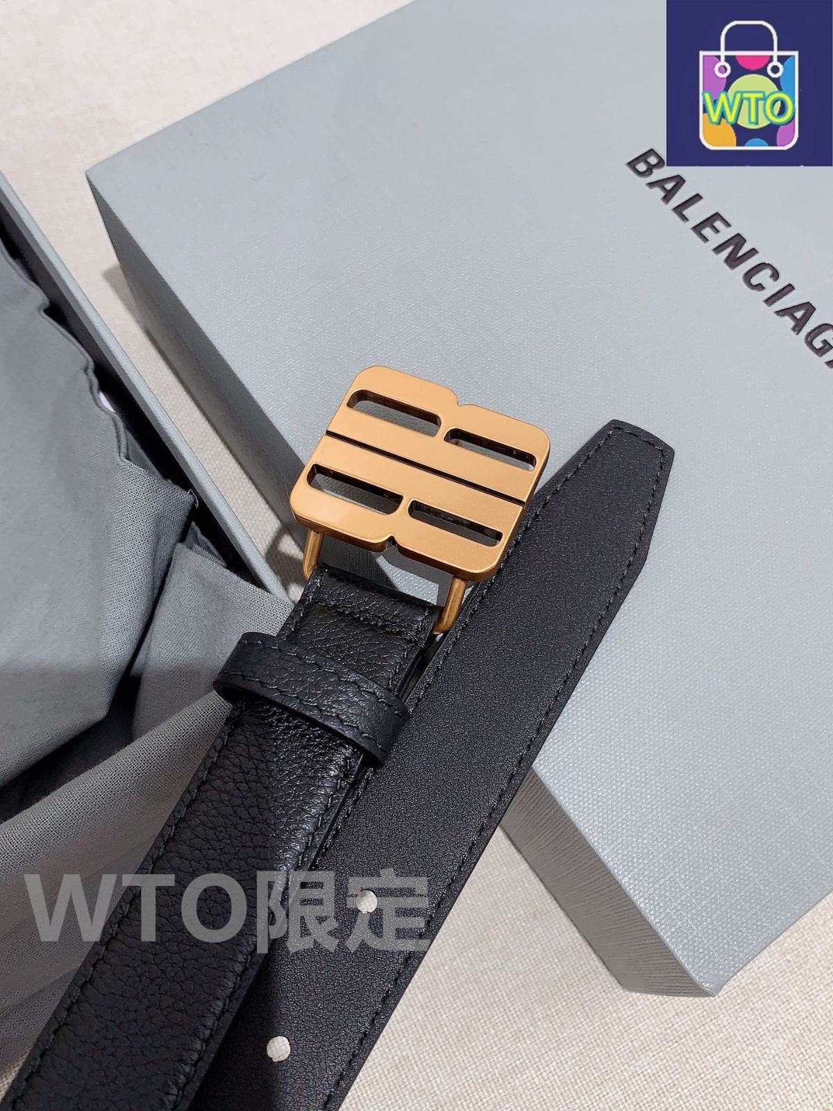 今日WTO】Balenciaga 新款レザーベルト-1-FAN57 バレンシアガ24年夏