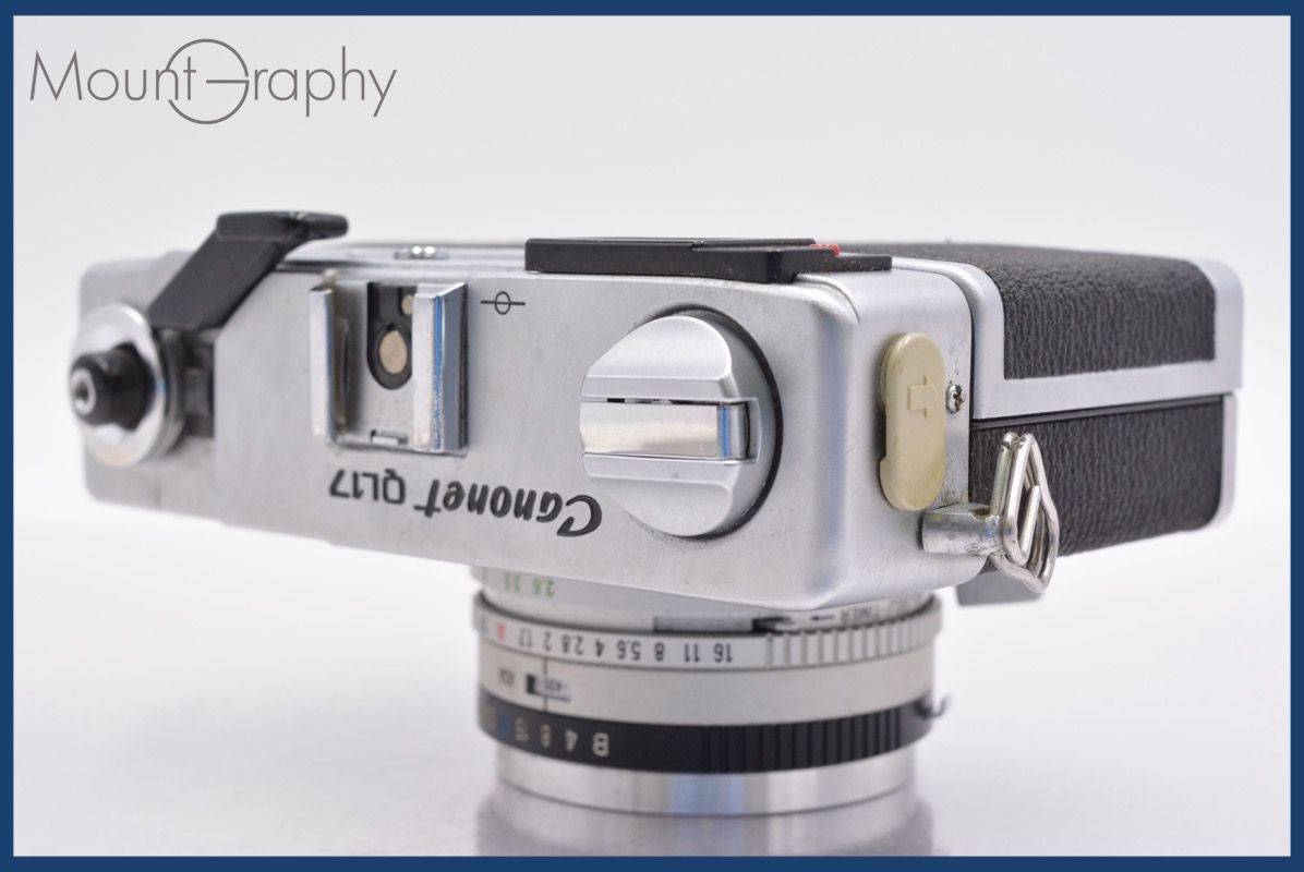 CANON Canonet QL 17 G-Ⅲ  キャノン　カメラ　美品 Canonet QL17 G-III のレビュー｜hmacky