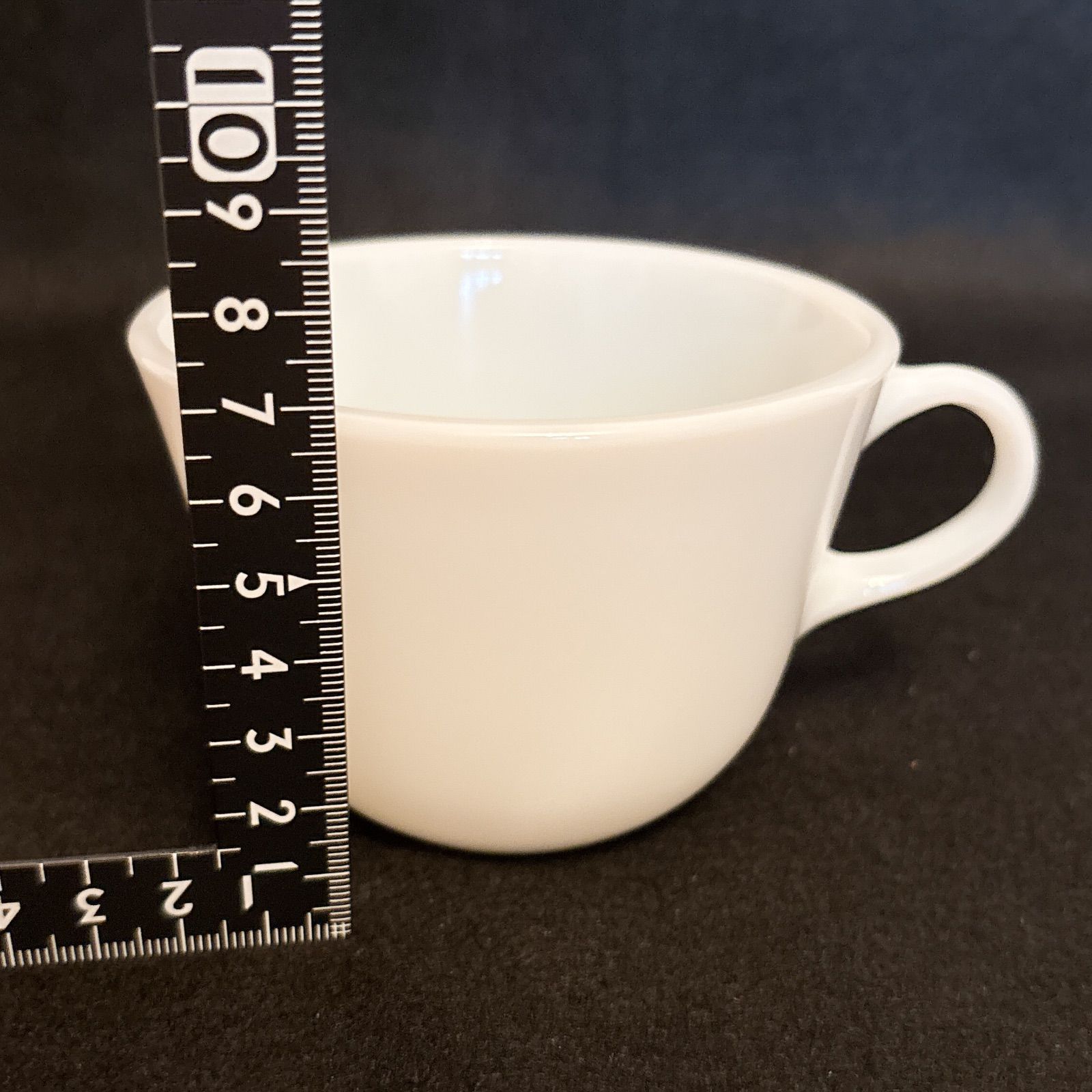 オールドパイレックス（Old Pyrex）ミルクガラス カップ 4個