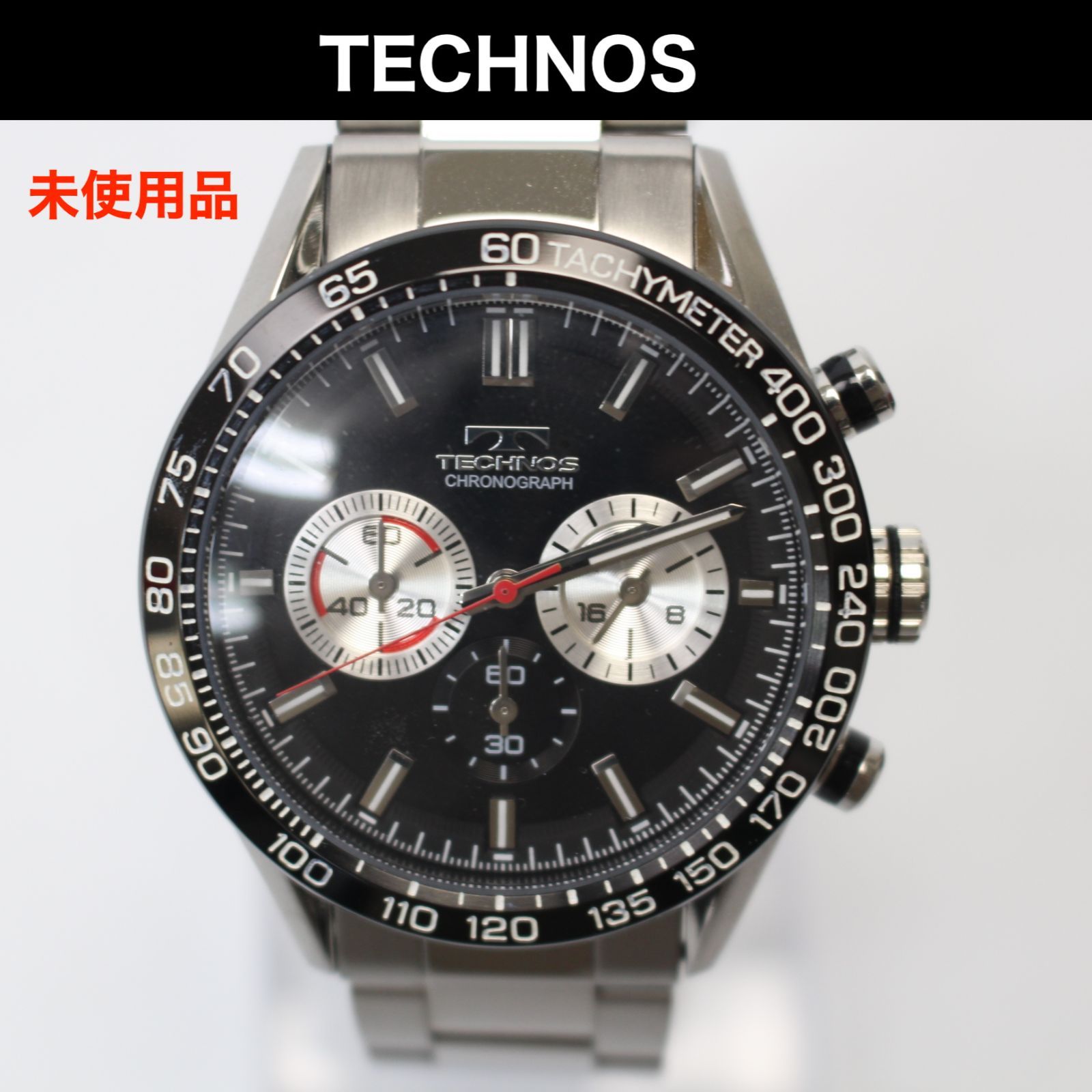 A527】TECHNOS クロノグラフ 腕時計 クォーツ T6B12TB - メルカリ