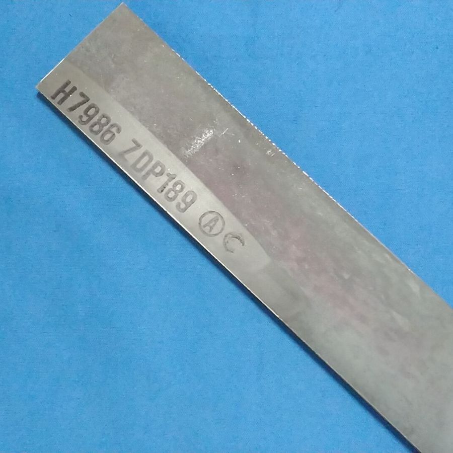 城山刃物 城山刃物製作所 ZDP189 zdp-189 本焼 柳刃 尺寸 新品 城山刃物製作所(新品)希少金属 ZDP189 420グラム 包丁ナイフ用 - メルカリ